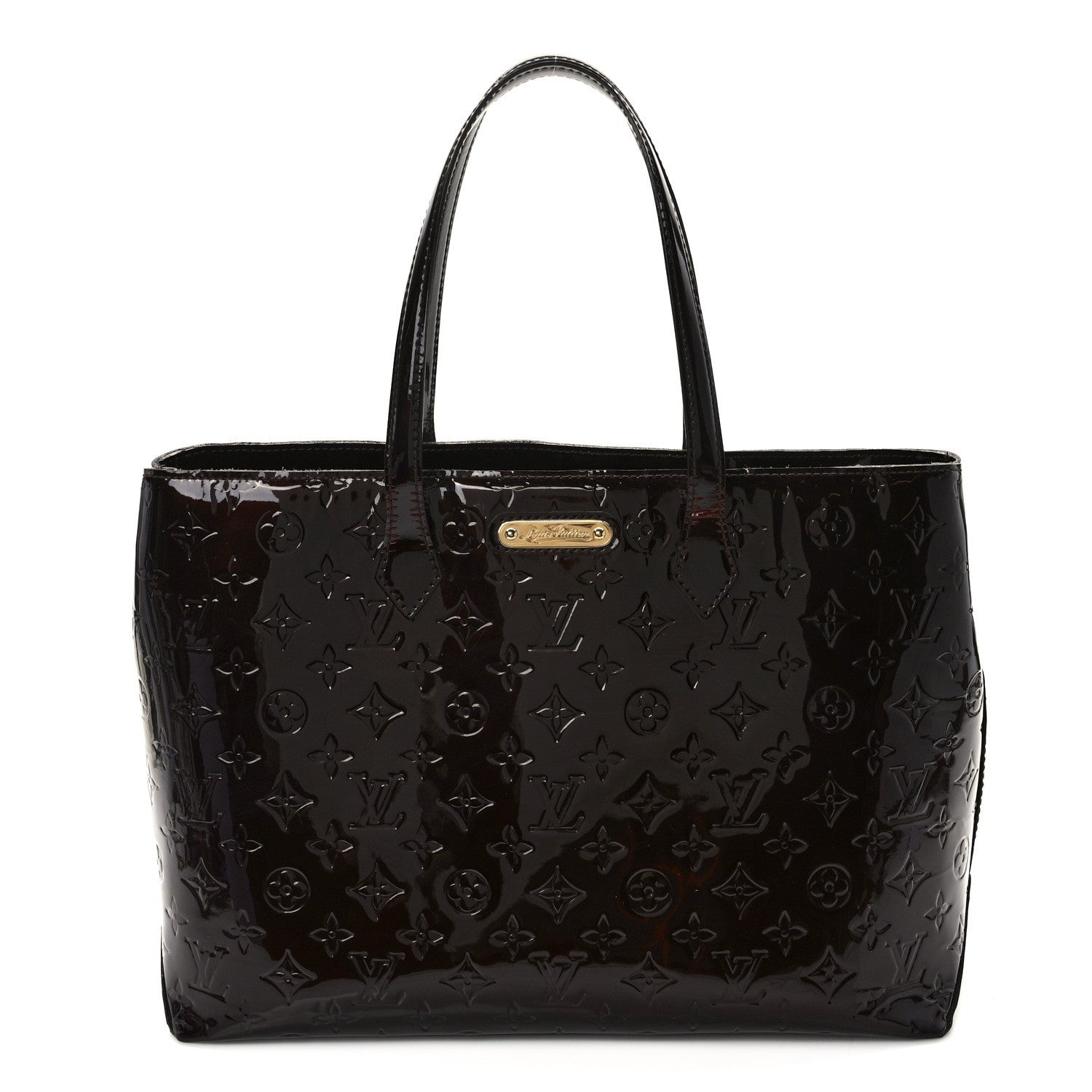 Louis Vuitton Vernis Wilshire MM Amarante 1 of 13