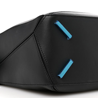 Loewe Calfskin Medium Puzzle Bag Black 8 of 9