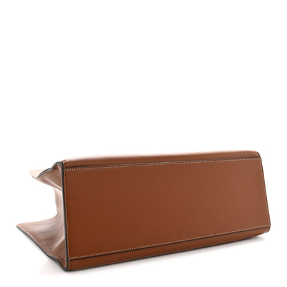Celine Smooth Calfskin Cabas 16 Bag Tan 4 of 14