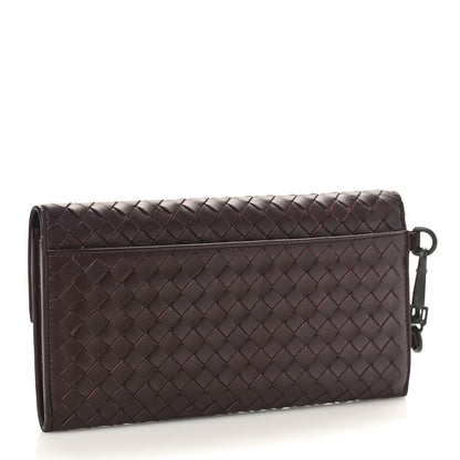 Bottega Veneta Nappa Intrecciato Continental Flap Wallet Bordeaux 3 of 8