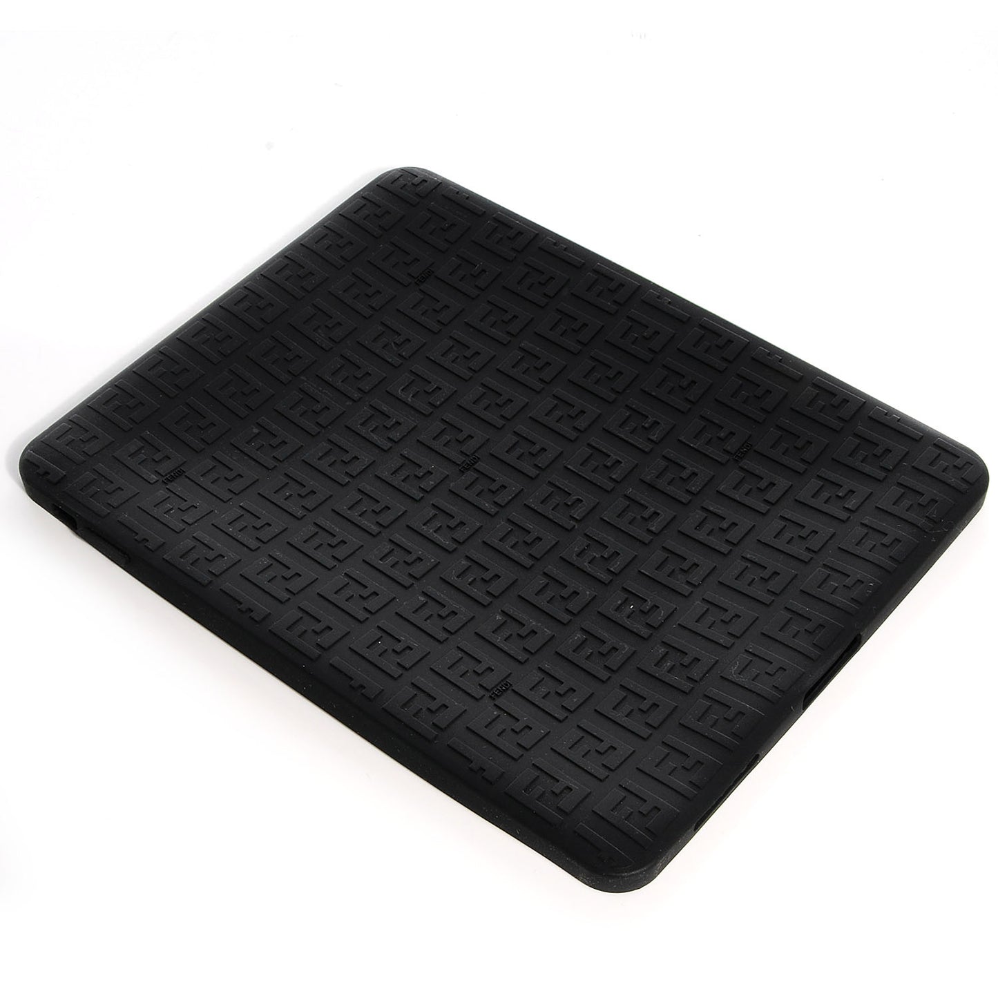 Rubber Zucchino iPad Case Black