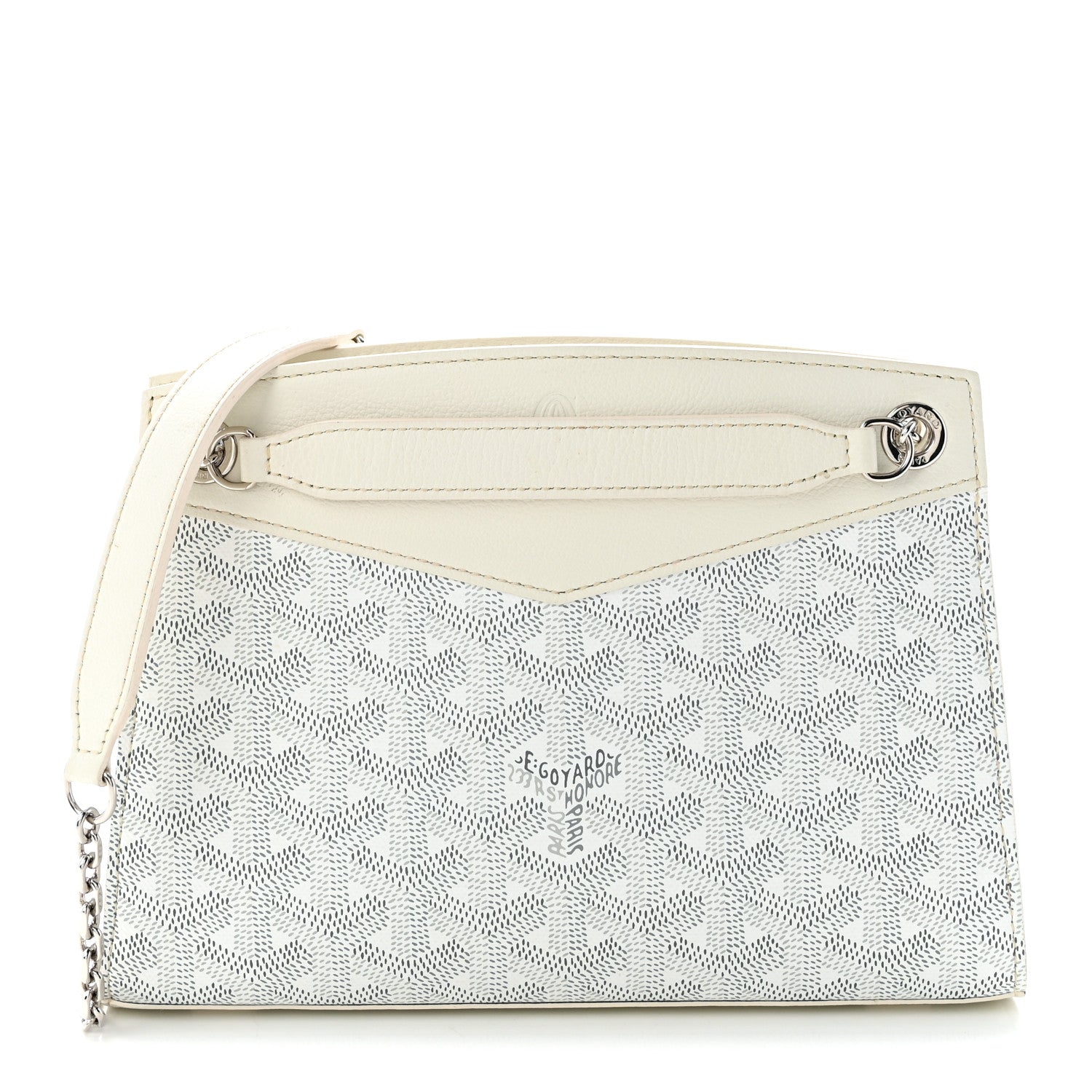 Goyard Goyardine Mini Rouette Structure White 1 of 10