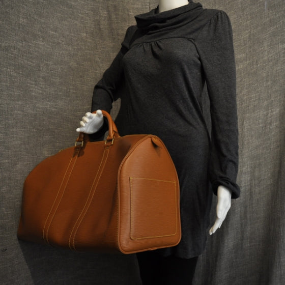 Louis Vuitton Epi Keepall 50 Cipango 2 of 2