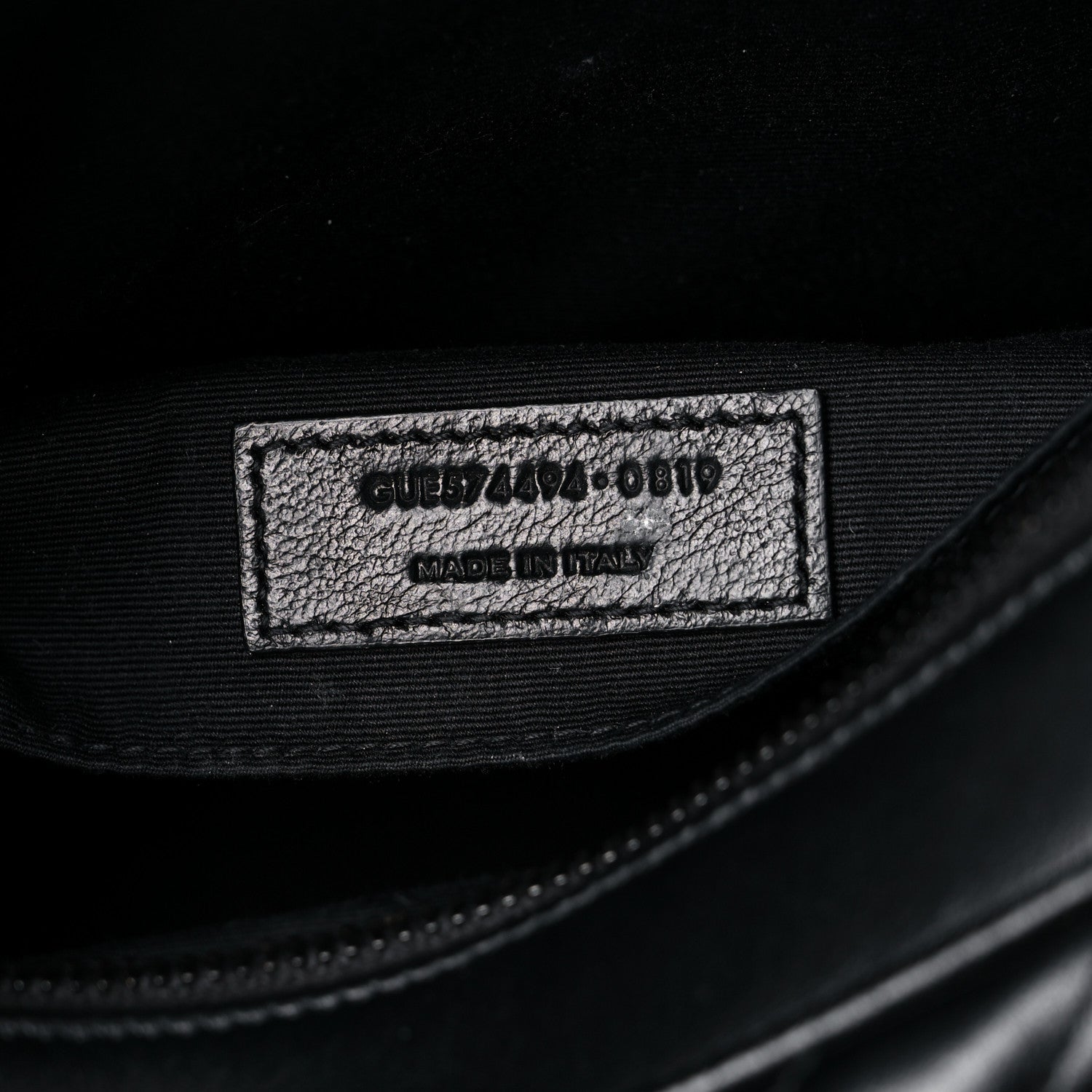 Saint Laurent Calfskin Matelasse Monogram Lou Camera Bag Black 7 of 12