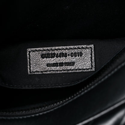 Saint Laurent Calfskin Matelasse Monogram Lou Camera Bag Black 7 of 12