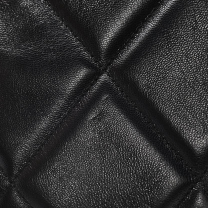 Chanel Shiny Goatskin Quilted Small Chanel 19 Pouch Black 12 of 12