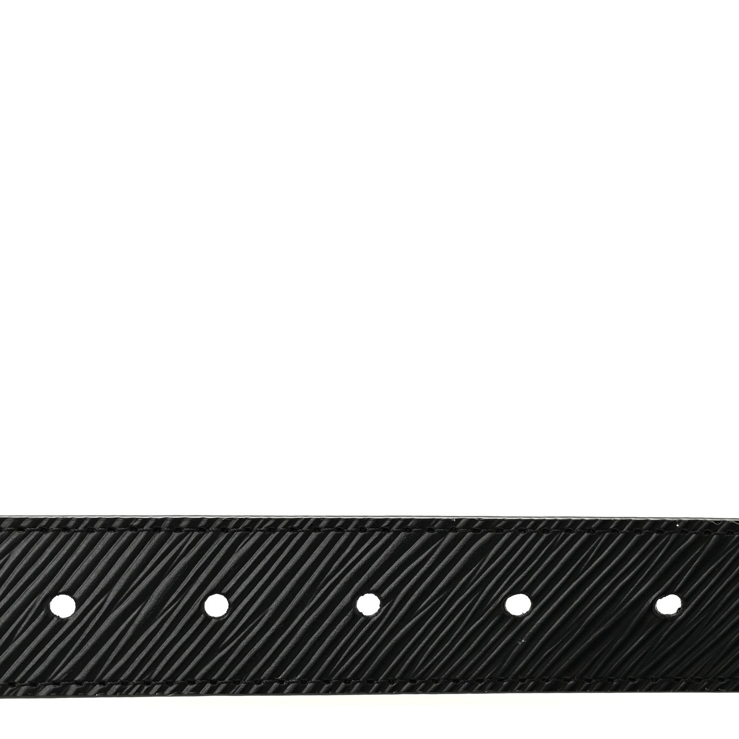 Louis Vuitton Epi 30mm LV Twist Belt 80 32 Black 3 of 9
