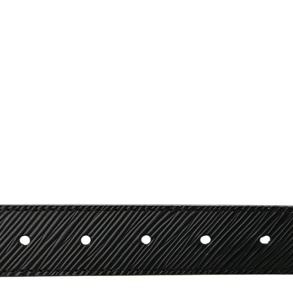 Louis Vuitton Epi 30mm LV Twist Belt 80 32 Black 3 of 9