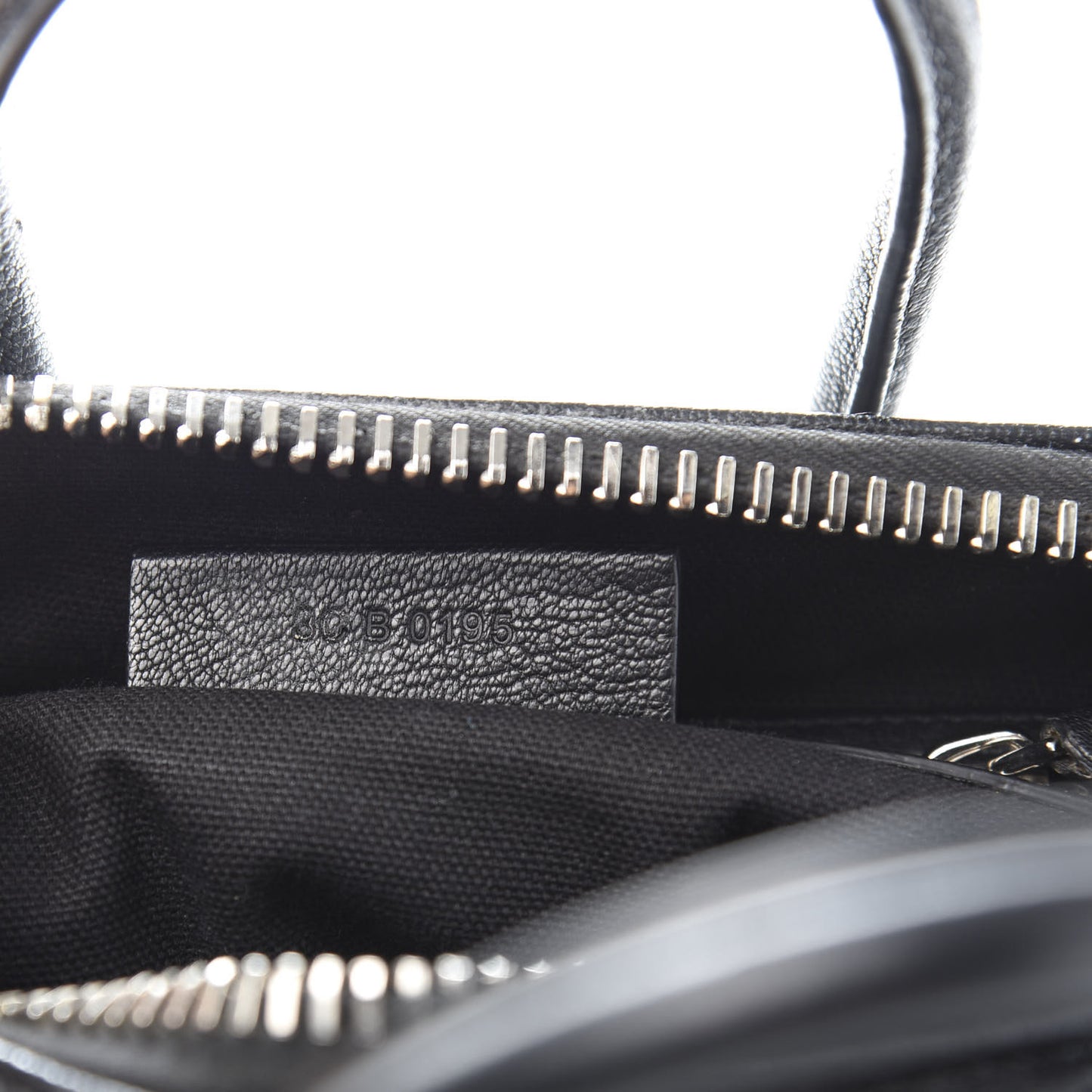 Sugar Goatskin Mini Antigona Black