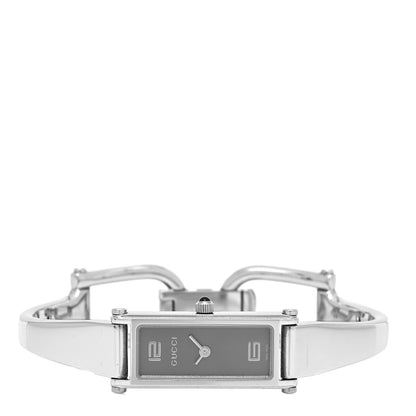 Gucci Stainless Steel 12mm 1500L Quartz Watch Grey 2 of 4
