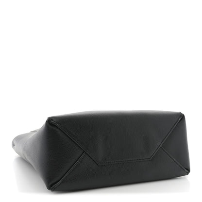 Celine Grained Calfskin Small Vertical Cabas Black 4 of 11