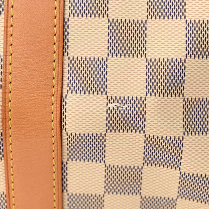Louis Vuitton LOUIS VUITTON Damier Azur Keepall Bandouliere 45 11 of 12