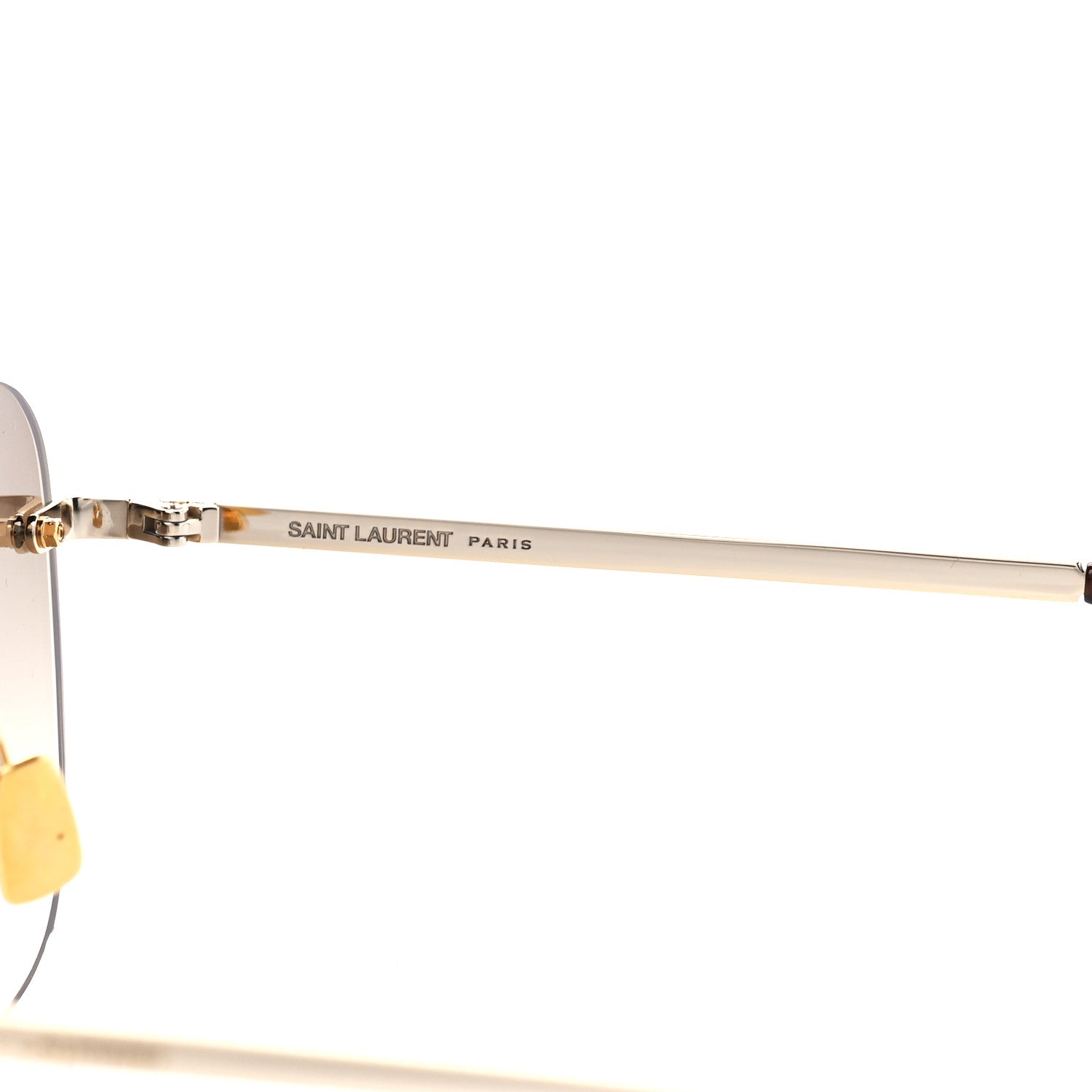 Saint Laurent Metal Cat Eye Sunglasses SL 309 Brown 6 of 8