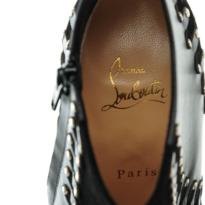 Christian Louboutin Veau Velours Shiny Calf Volvotico 100 Booties 38.5 Black 8 of 8