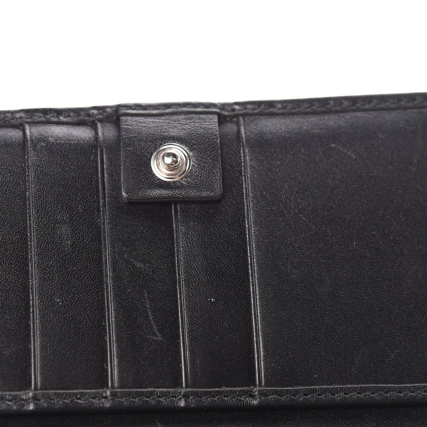 Imprime Monogram GG Pierce Chain Clutch Wallet Black