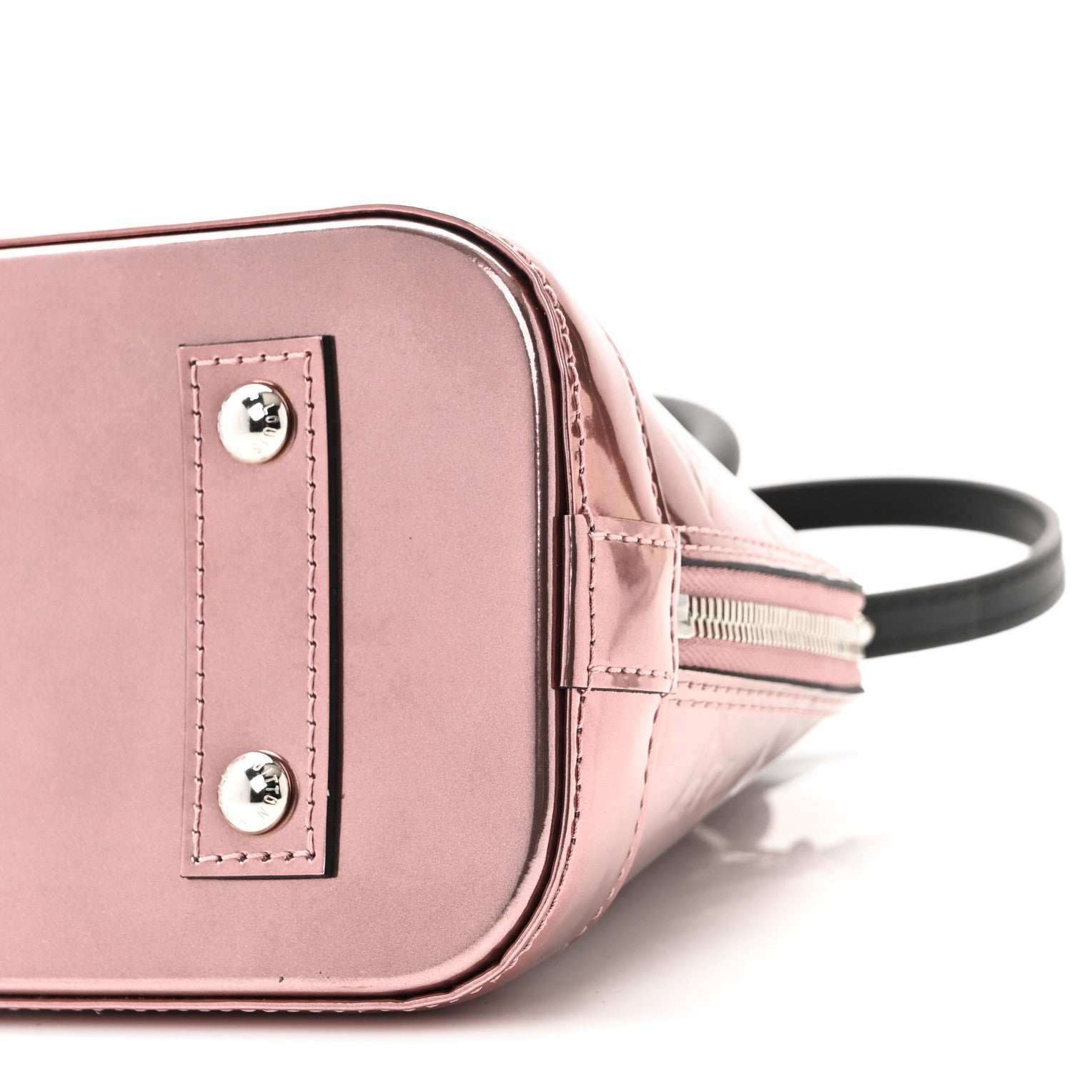 Louis Vuitton Vernis Alma BB Rose Cuivre 9 of 9