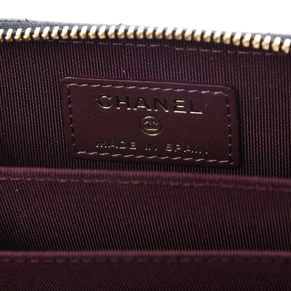 Chanel Caviar Quilted Zip Coin Purse Black 6 of 8