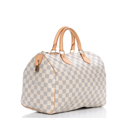 Louis Vuitton Damier Azur Speedy 30 3 of 8