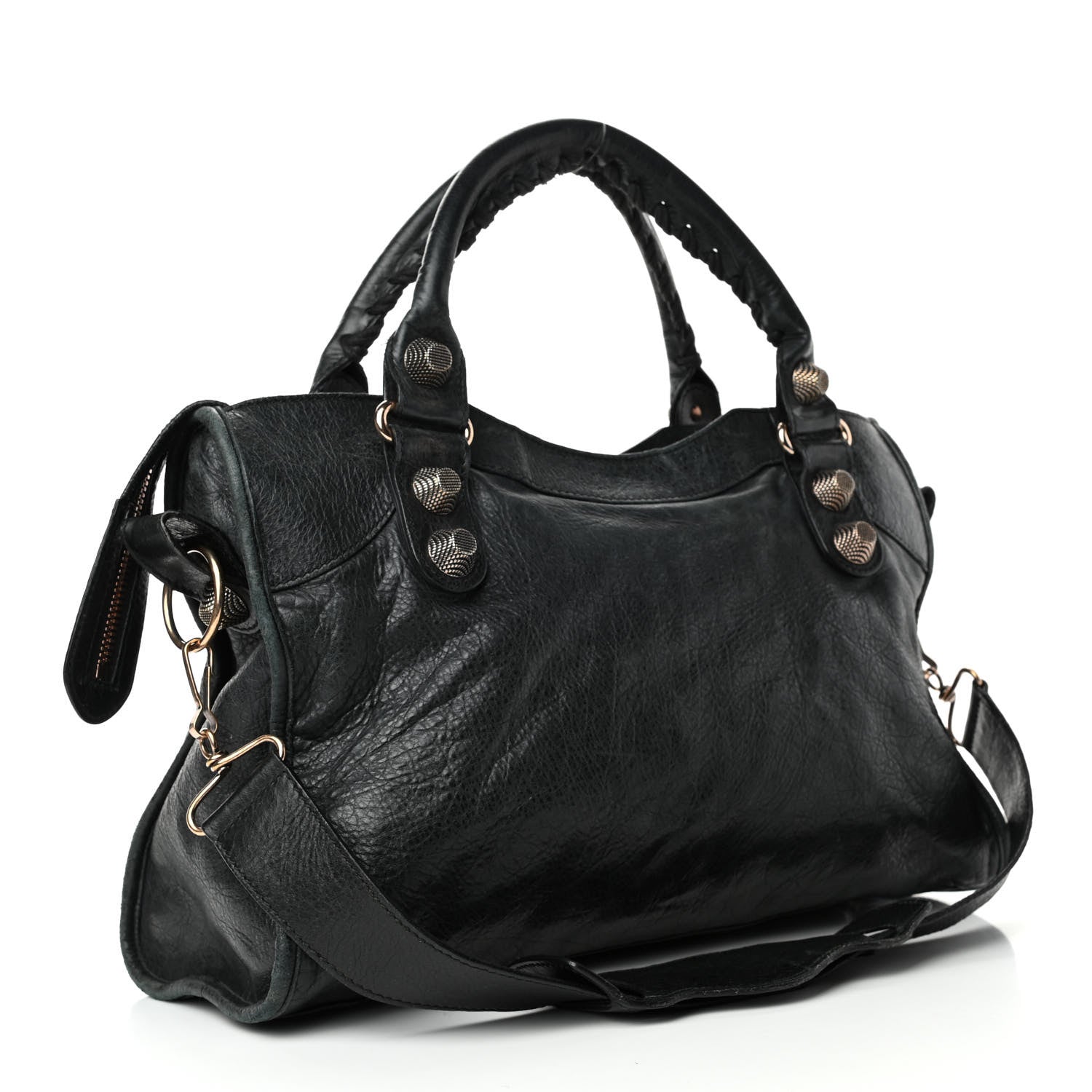 Balenciaga Agneau Giant 21 Rose Gold Hardware City Black 2 of 5