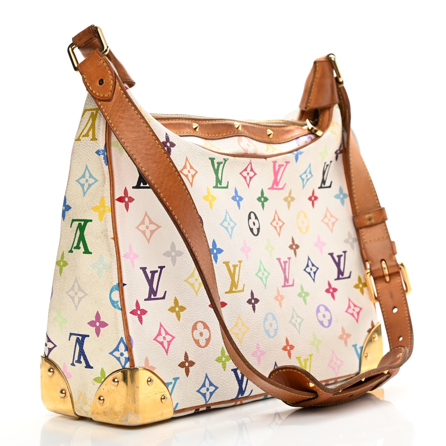 Louis Vuitton Monogram Multicolor Boulogne White 3 of 18