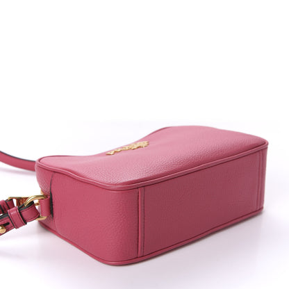 Prada Vitello Phenix Camera Bag Peonia 4 of 11