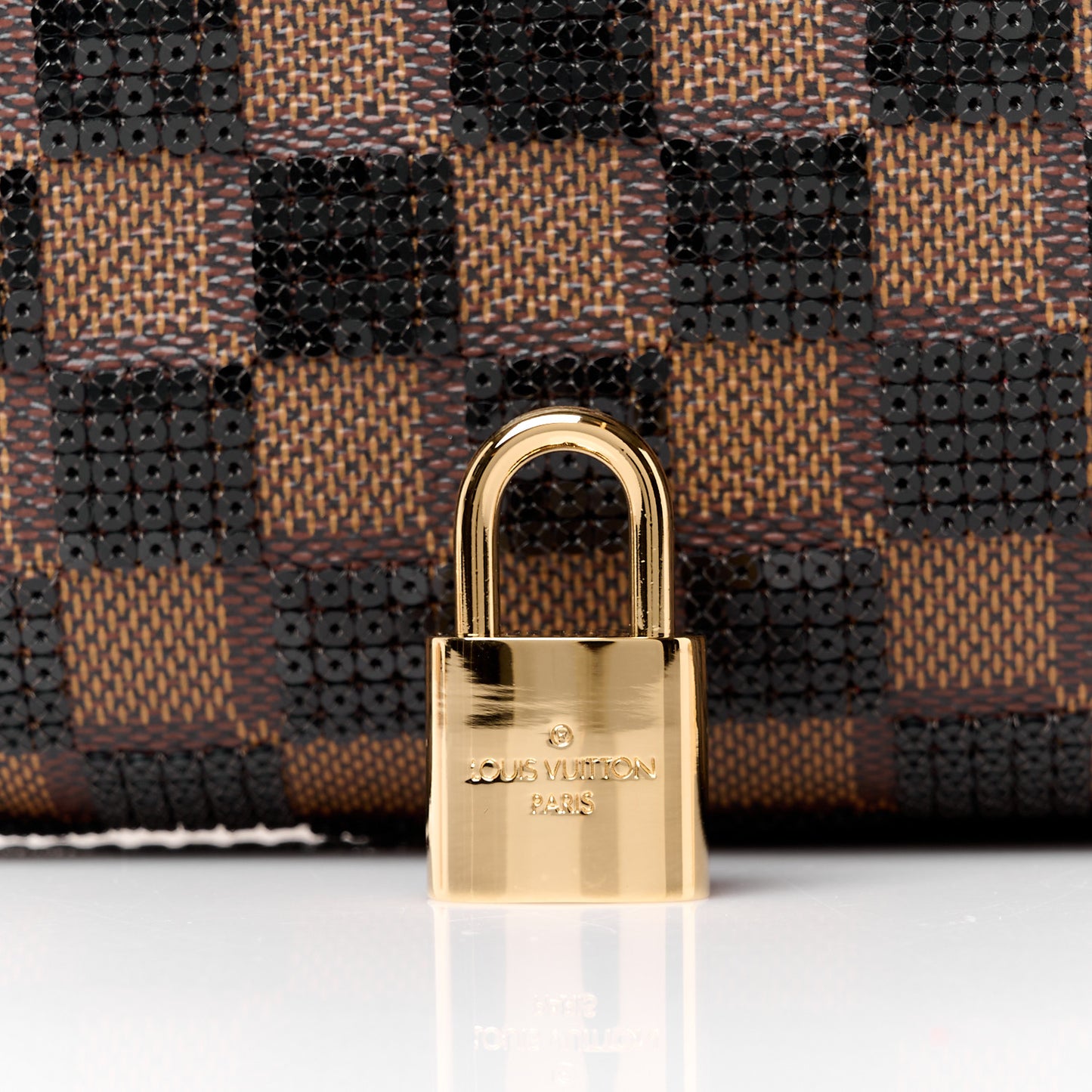 Damier Paillettes Speedy 30 Black