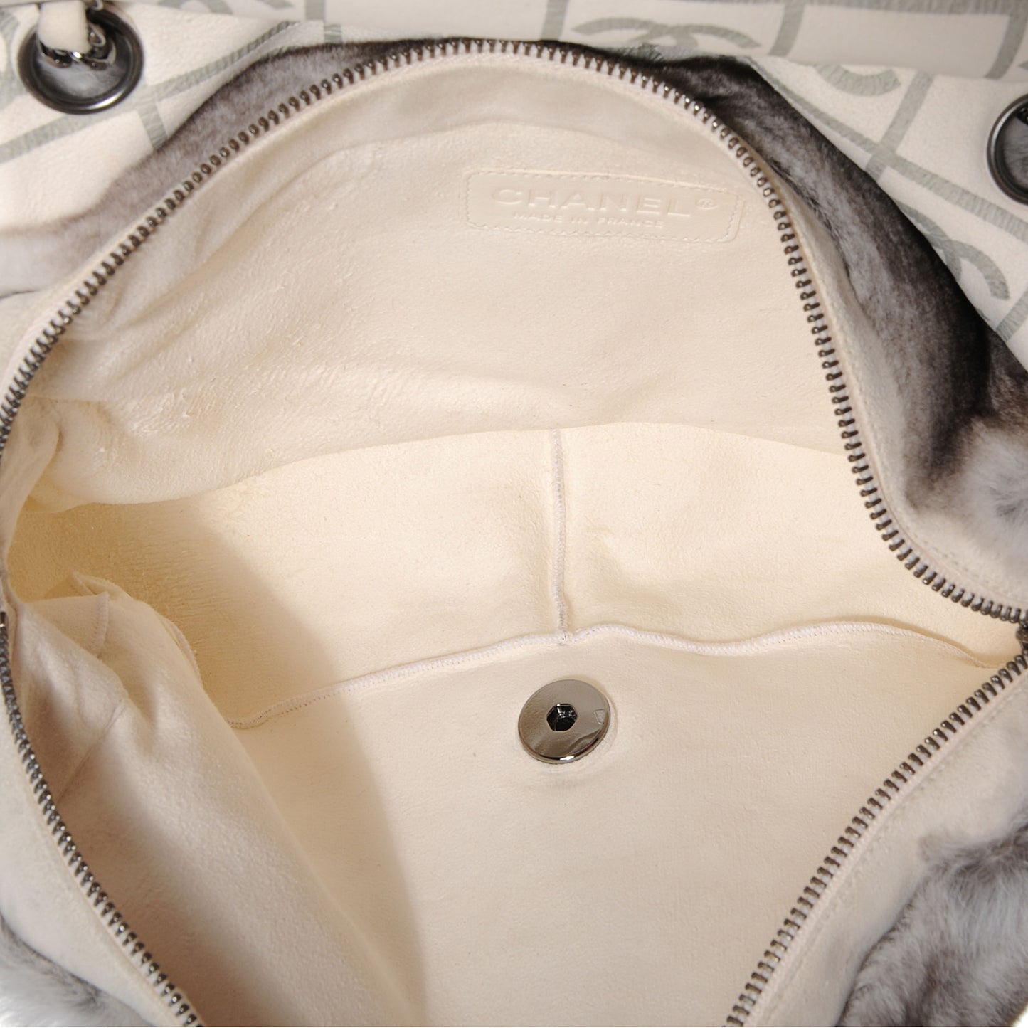 Chinchilla Fur Flap Bag