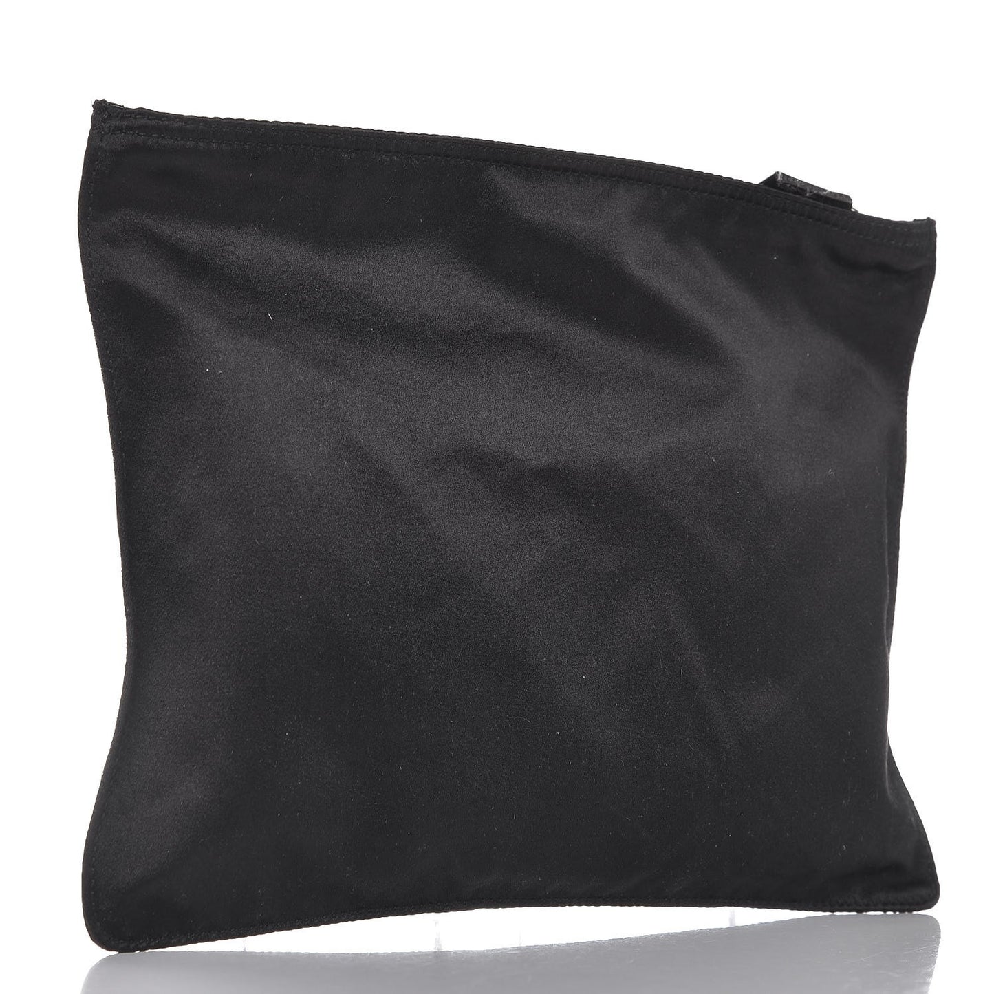 Satin Evening Clutch Black