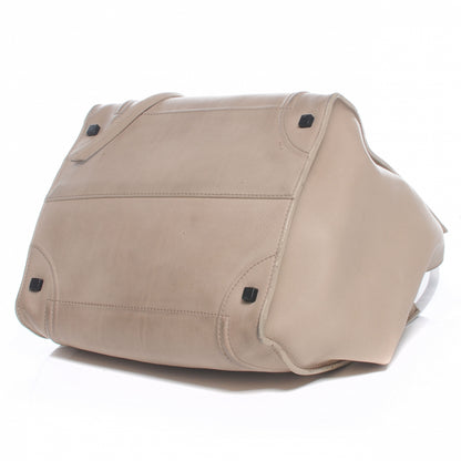 Celine Smooth Calfskin Medium Phantom Luggage Bag Taupe 4 of 8