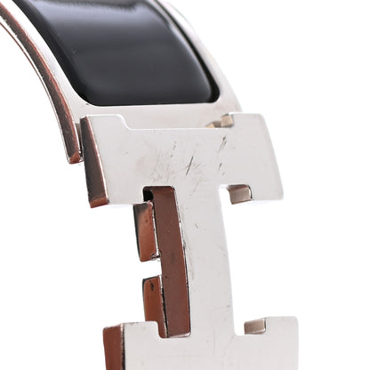 Hermes Enamel Wide Clic Clac H Bracelet PM Black 5 of 5