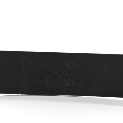 Gucci Calfskin Plaque Belt 65 26 Black 4 of 6