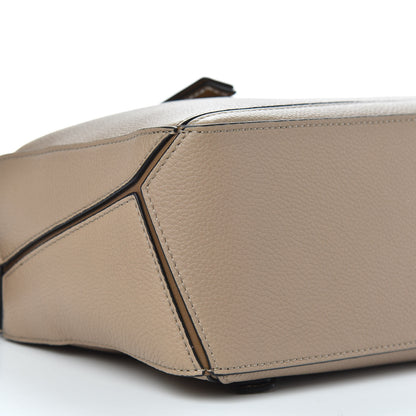 Loewe Grained Calfskin Small Puzzle Bag Sand Mink 7 of 8