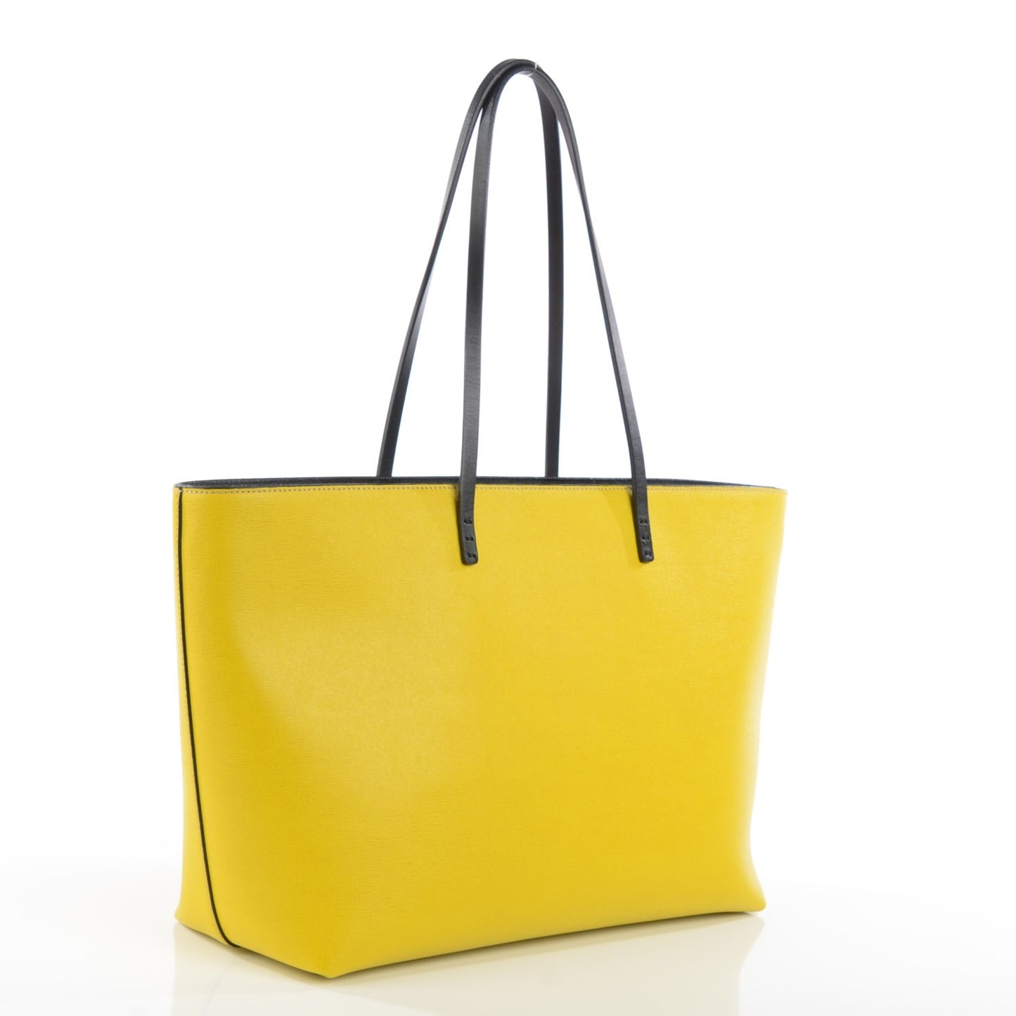 Vitello Elite Cuoio Monster Buggies Medium Roll Tote Cedro Black