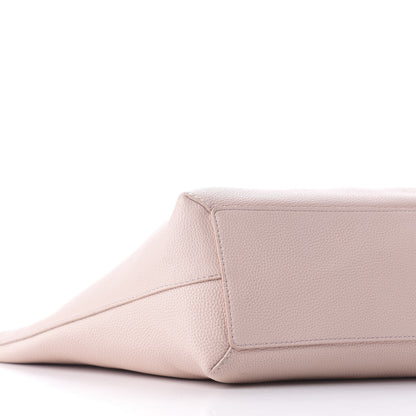 Burberry Grainy Calfskin Remington Tote Pale Ash Rose 8 of 10