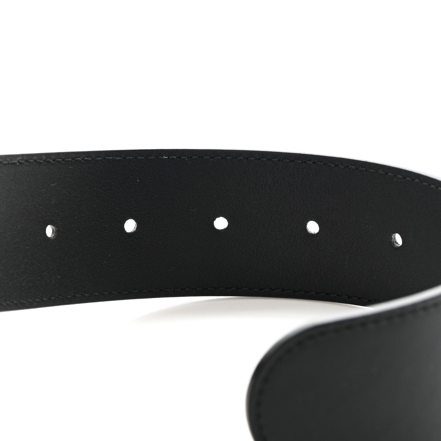 Gucci Calfskin Double G 40mm Belt 100 40 Black 5 of 6