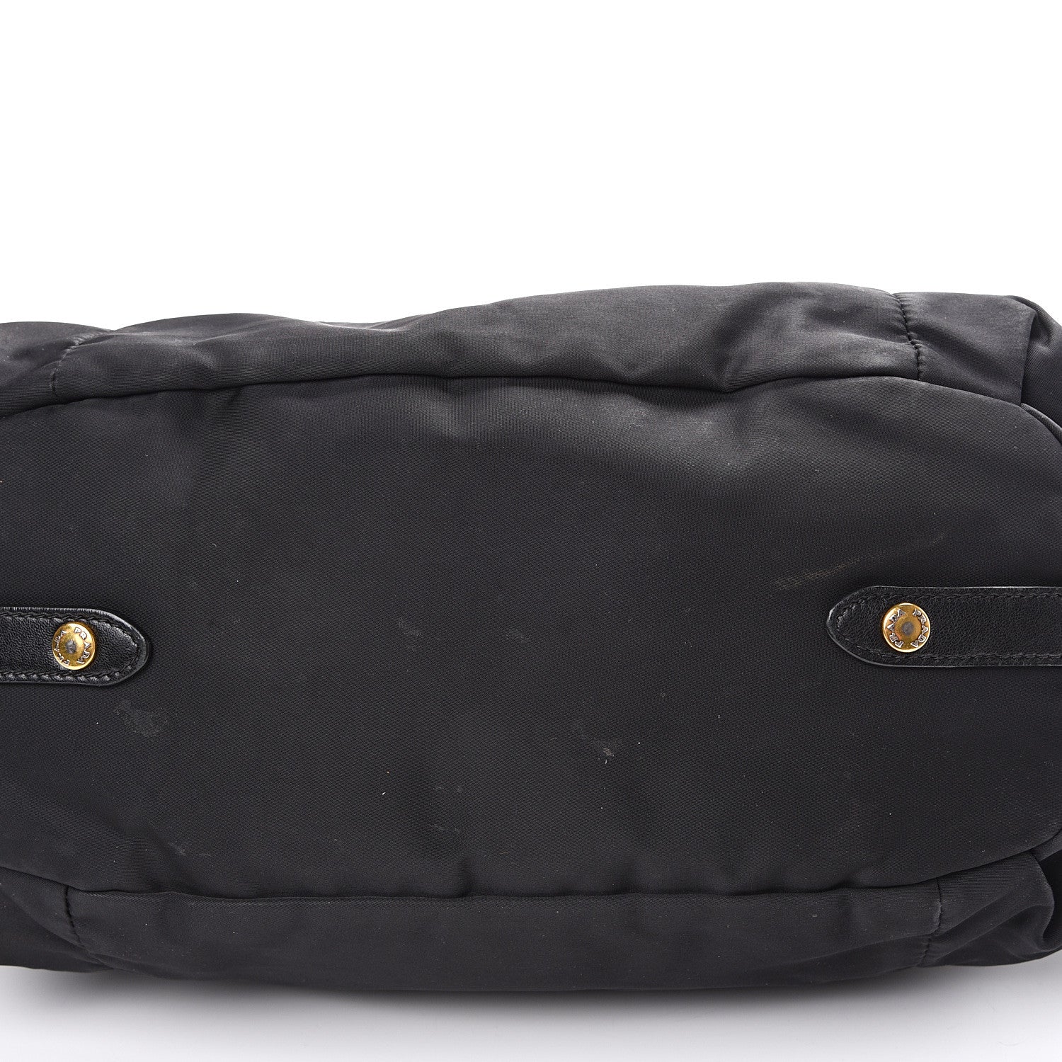 Prada Tessuto Nylon Jacquard Logo Tote Black 9 of 15