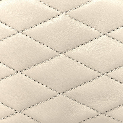 Saint Laurent Lambskin Quilted Lolita Cosmetic Pouch Crema Soft 8 of 9