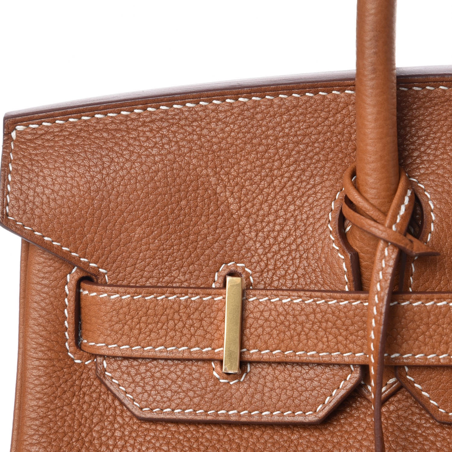 Hermes Natural Barenia Faubourg Birkin 30 Fauve 17 of 35