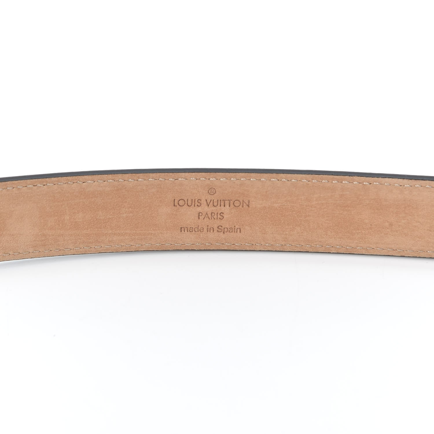 Louis Vuitton Damier Ebene Mini 25mm Belt 85 34 5 of 6