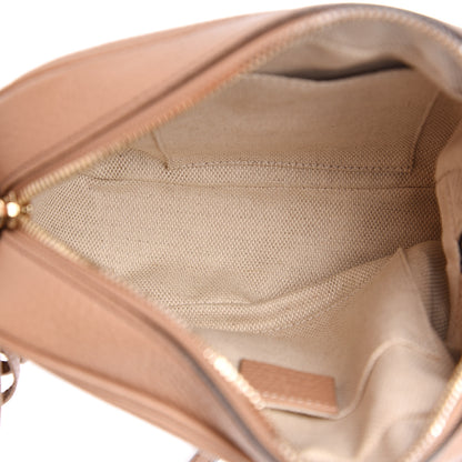 Gucci Pebbled Calfskin Small Soho Disco Bag Rose Beige 4 of 11