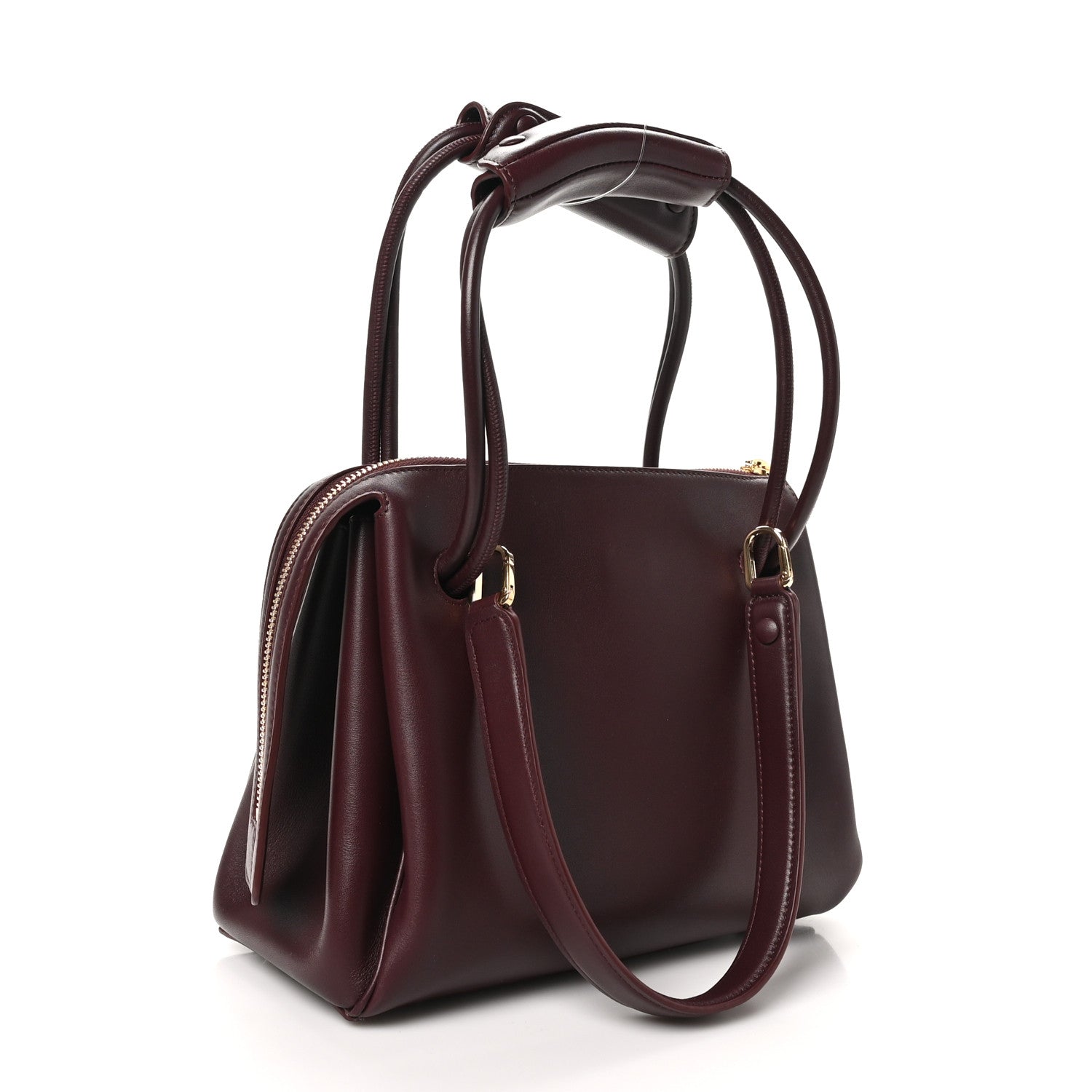 Loewe Supple Calfskin Small Madrid Bag Dark Burgundy 3 of 9