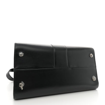 Delvaux Calfskin MM L'Humour Brillant Satchel Black 4 of 12