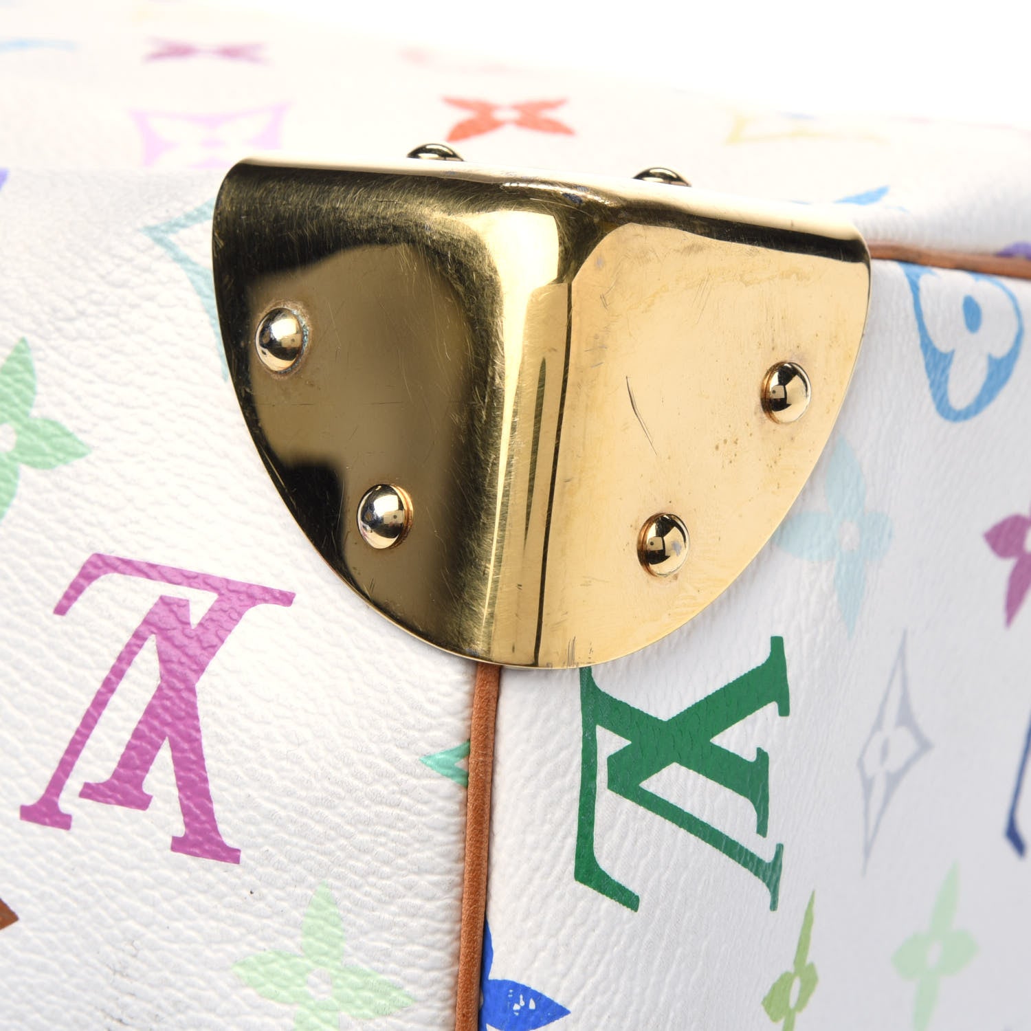 Louis Vuitton Monogram Multicolor Speedy 30 White 10 of 27
