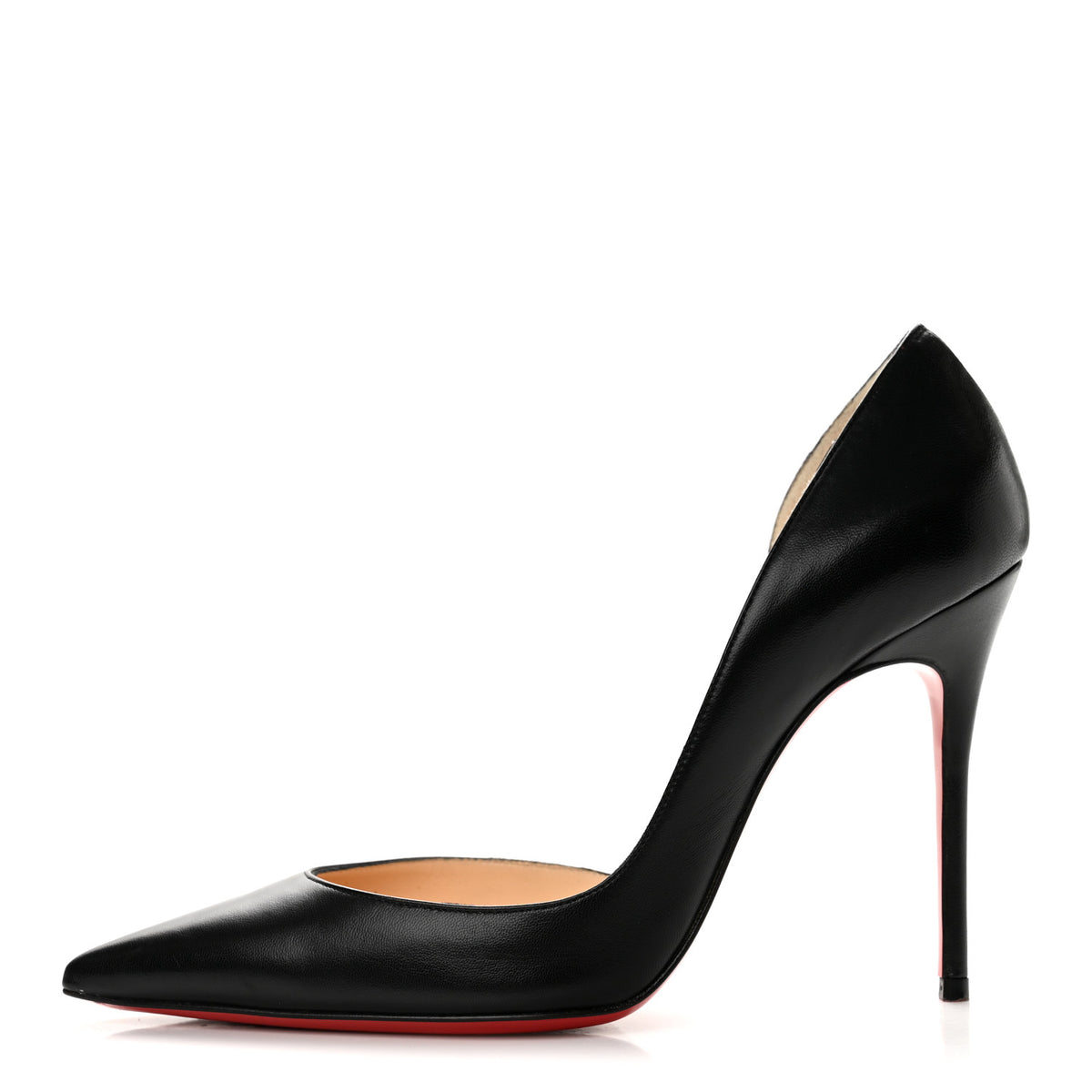Christian Louboutin Shiny Nappa Iriza 100 Pumps 37 Black 1 of 11