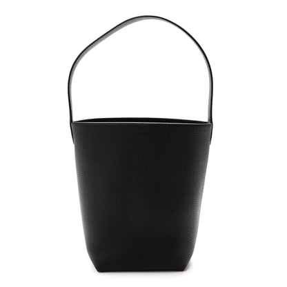 The Row Grained Calfskin Small N/S Park Tote Black 1 of 9