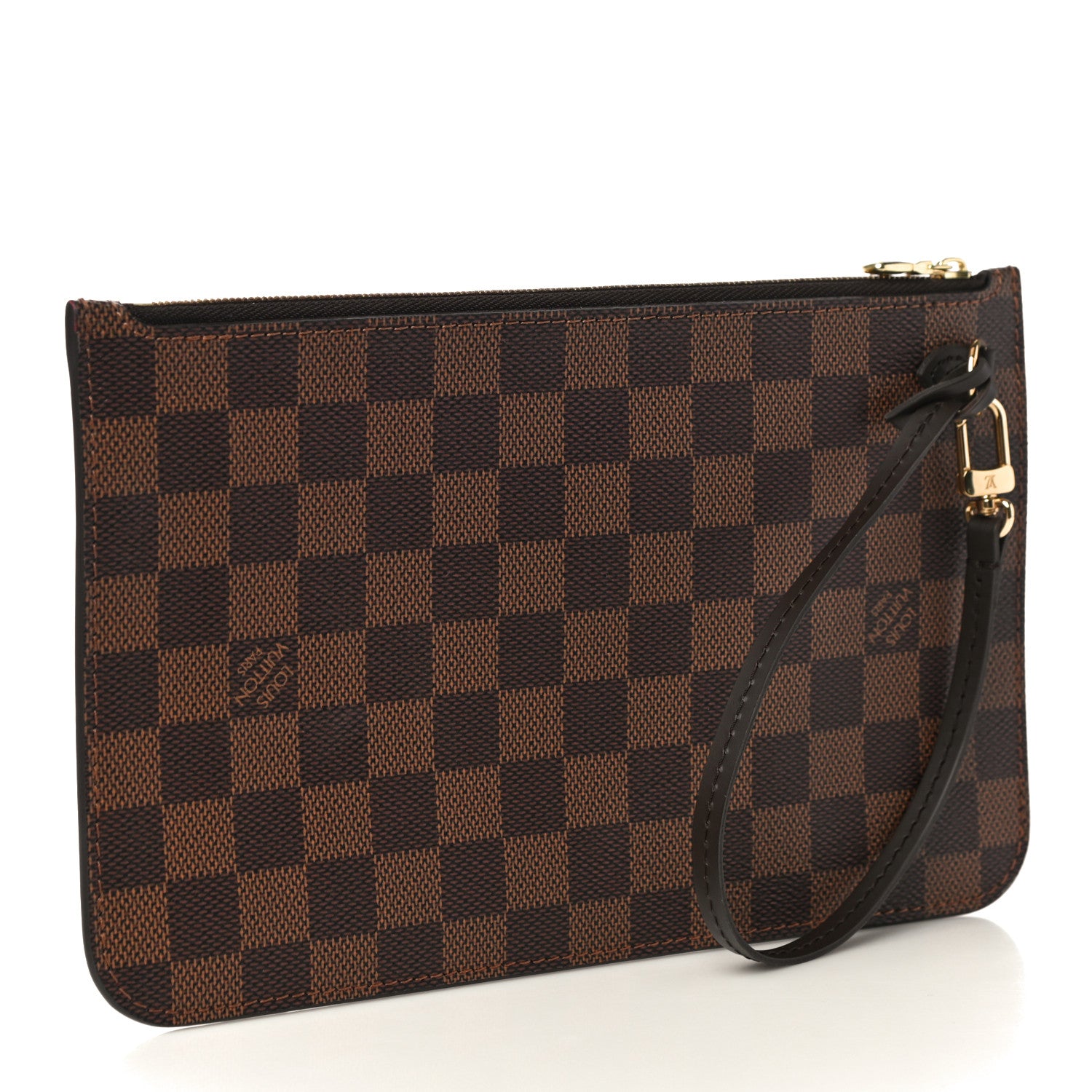 Louis Vuitton Damier Ebene Neverfull MM GM Pochette 3 of 9