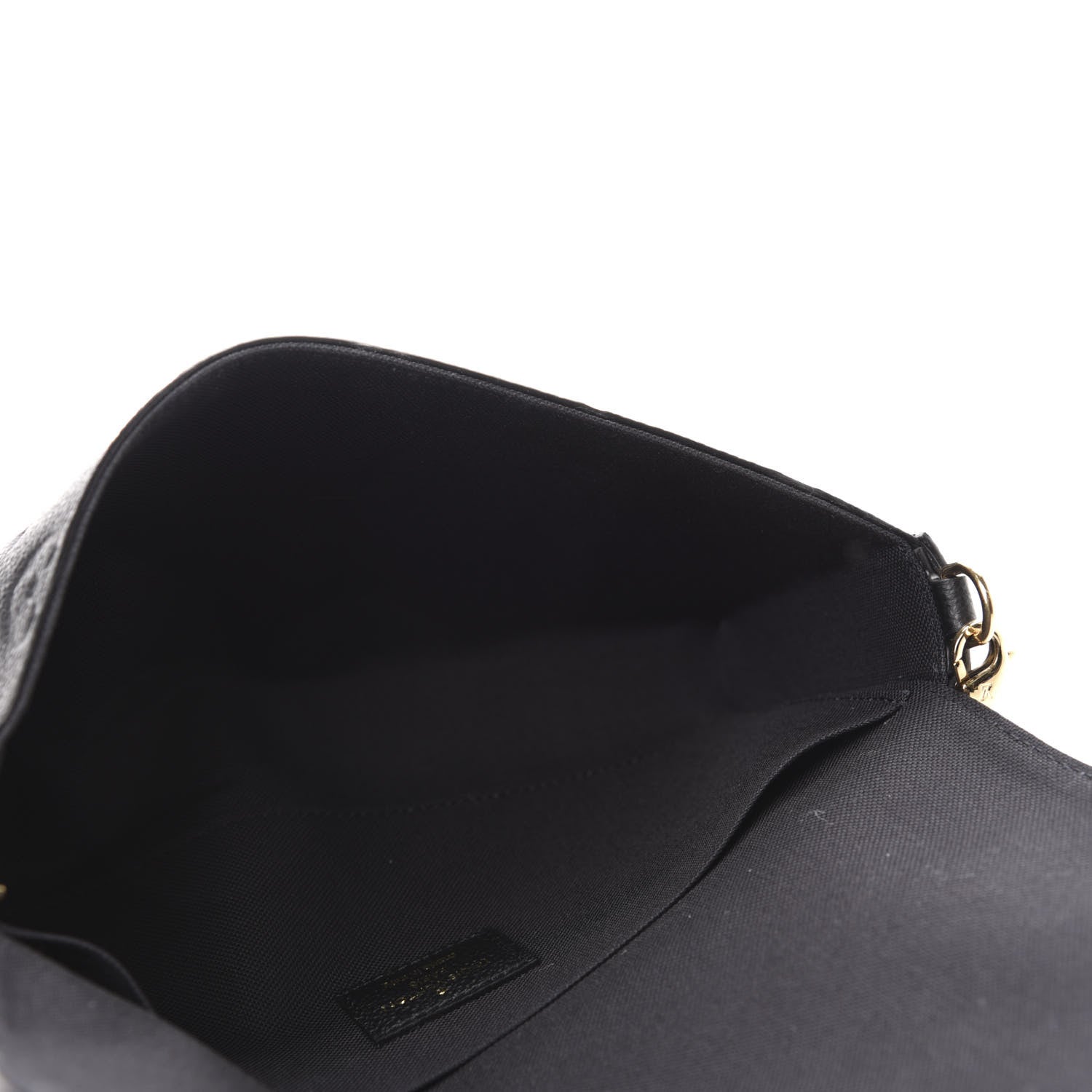 Louis Vuitton Empreinte Pochette Felicie Chain Wallet Black 5 of 12