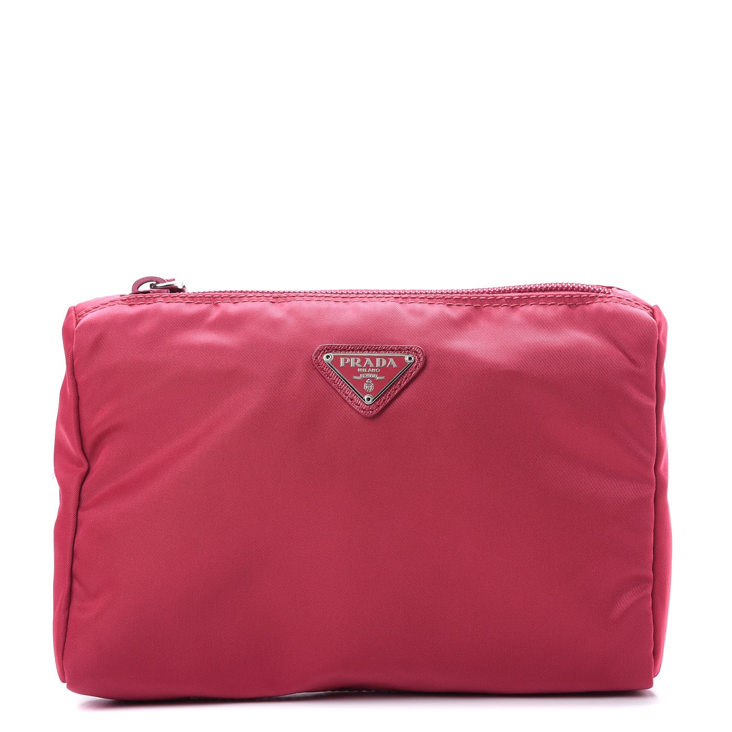 Prada Nylon Vela Cosmetic Pouch Fuxia 1 of 6