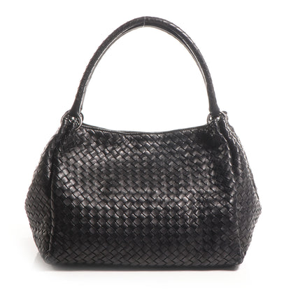 Bottega Veneta Nappa Intrecciato Parachute Bag Nero Black 1 of 9