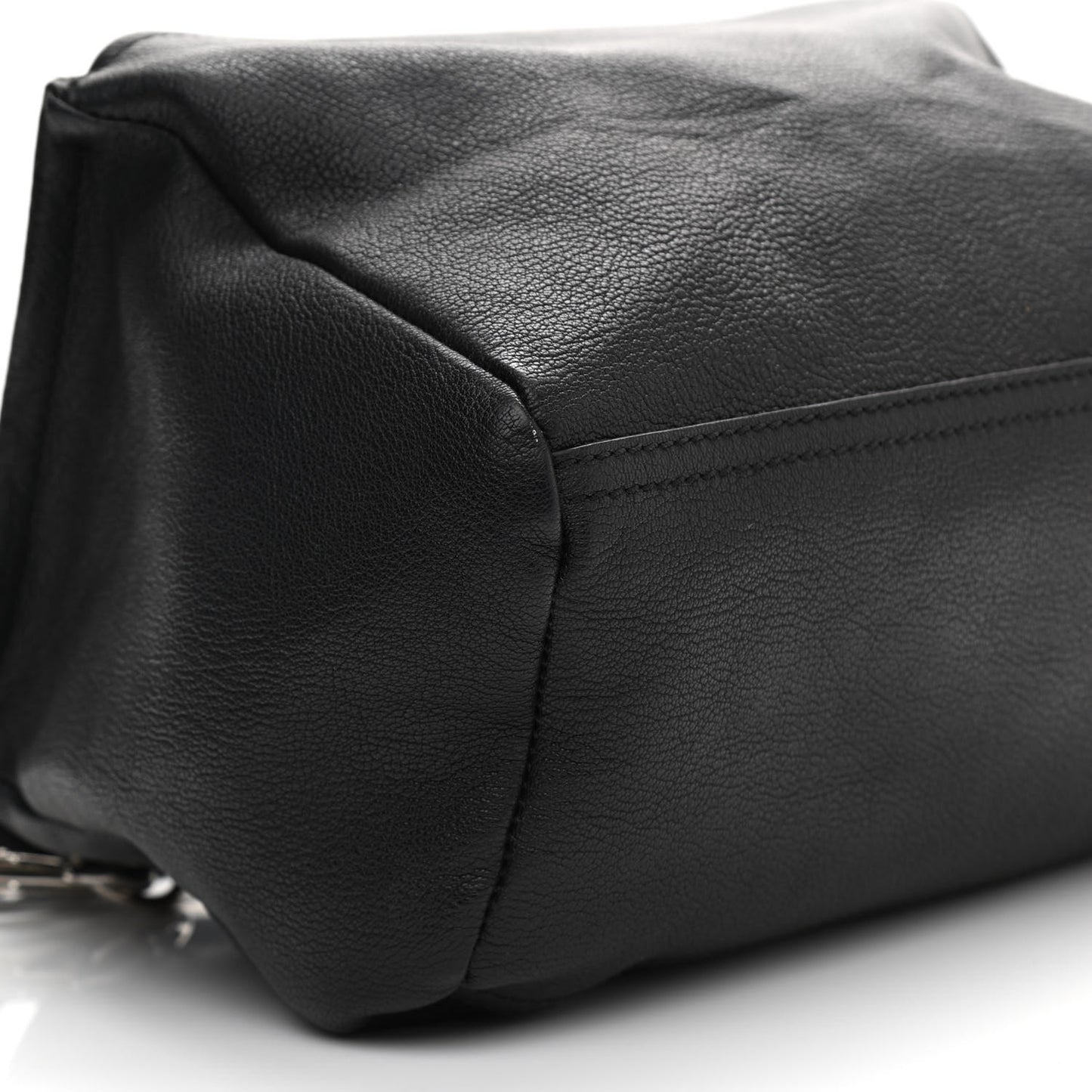 Sugar Goatskin Small Pandora Black